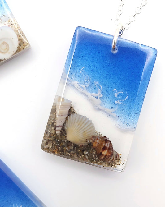 Necklace - Surf Beach Design